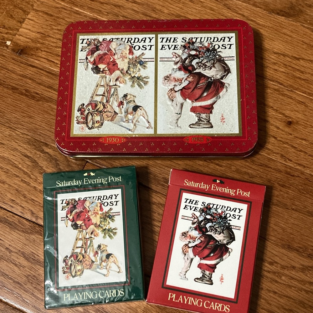 1997 Norman Rockwell Saturday Evening Post Card Decks
